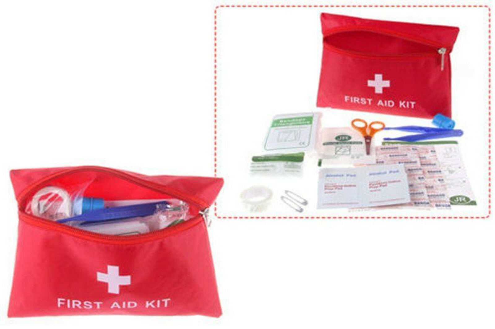FIRST AID RESPONDER EMS EMERGENCY MEDICAL TRAUMA KIT (J509) FULLY STOCKED KIT