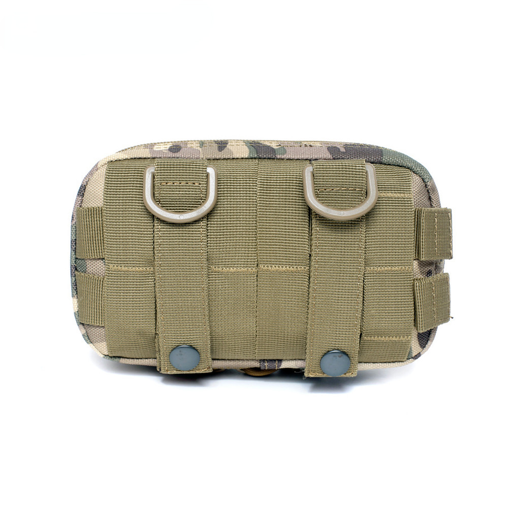 Men's Tactical Sling Shoulder Bag First Aid Kit Medical Pouch for Camping Hiking