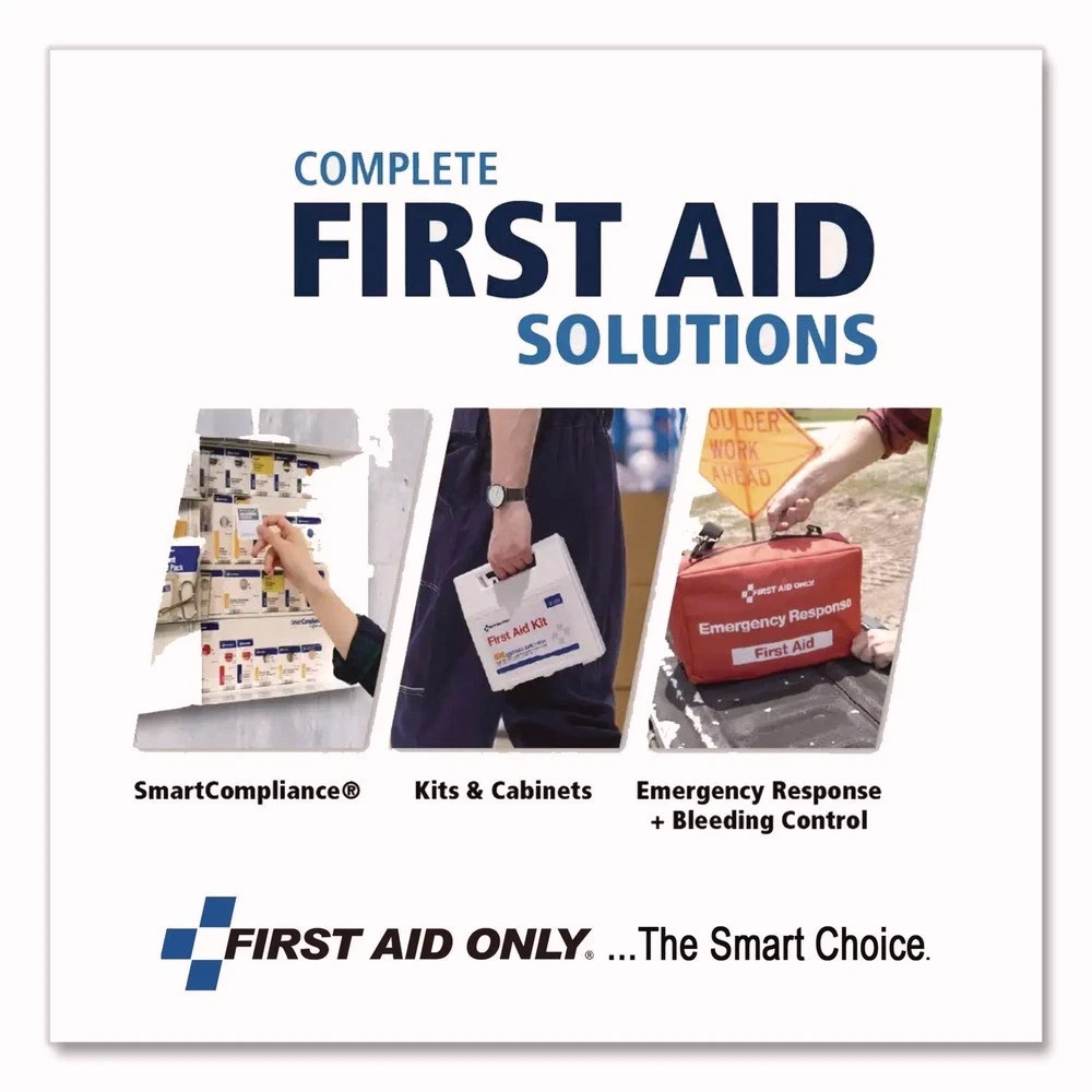 First Aid Only 7008 1 oz Eyewash 24 Unit ANSI Class A+ Refill New