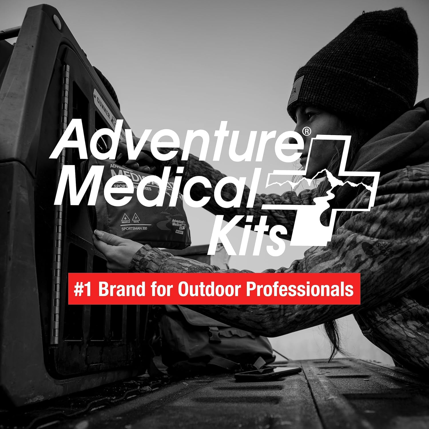 Sportsman Series Medical Kit – 300 – First Aid Kit for Camping, Hiking, Hunting