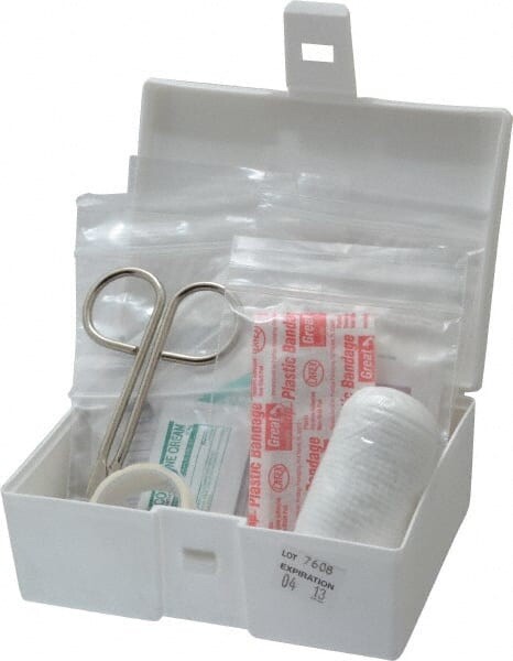 MSC First Aid Kit 30 pcs Bandage Gauze Scissors Aspirin Antacid Antiseptic Wipe