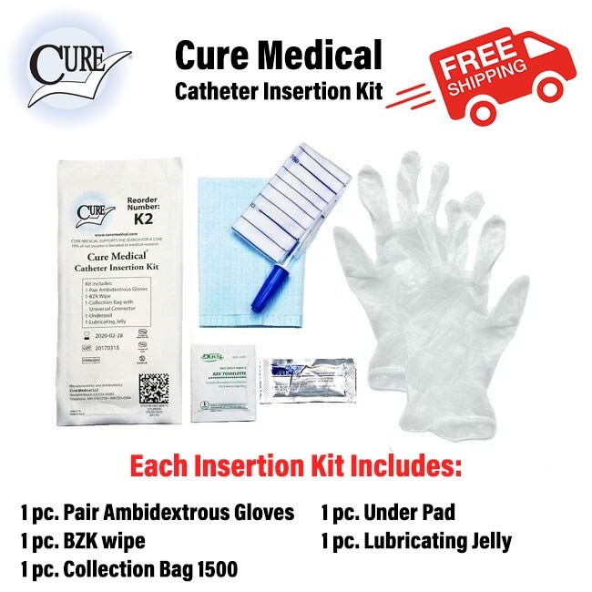 Cure Insertion Kit, Model K2, Pack of 100