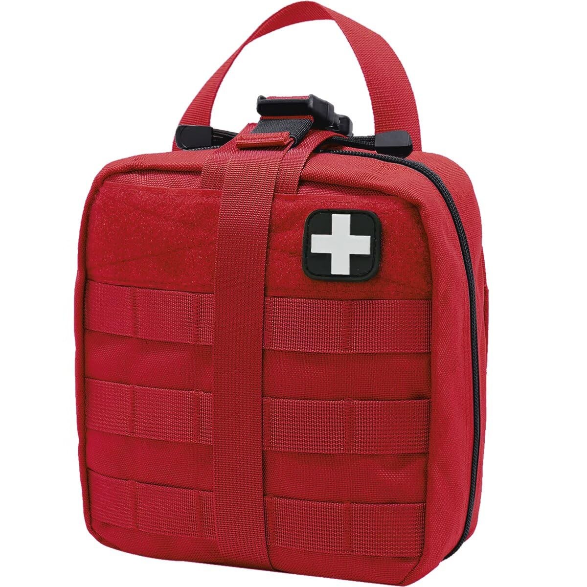 First Aid Kit Med Medical – Kit Rip-Off 180 pcs Water-Resistant Emergency Kit…
