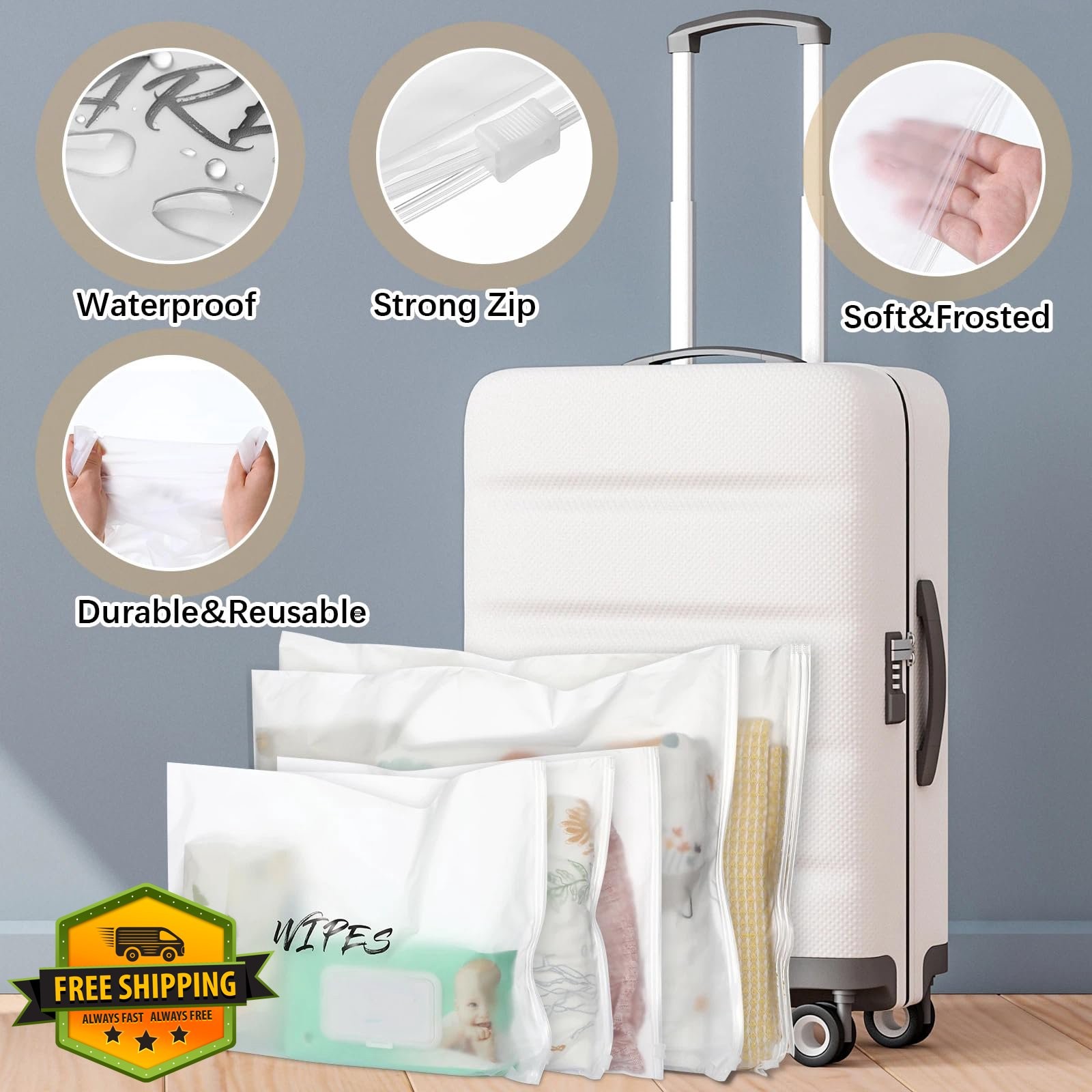 Huhumy 15 Pcs Hospital Bags