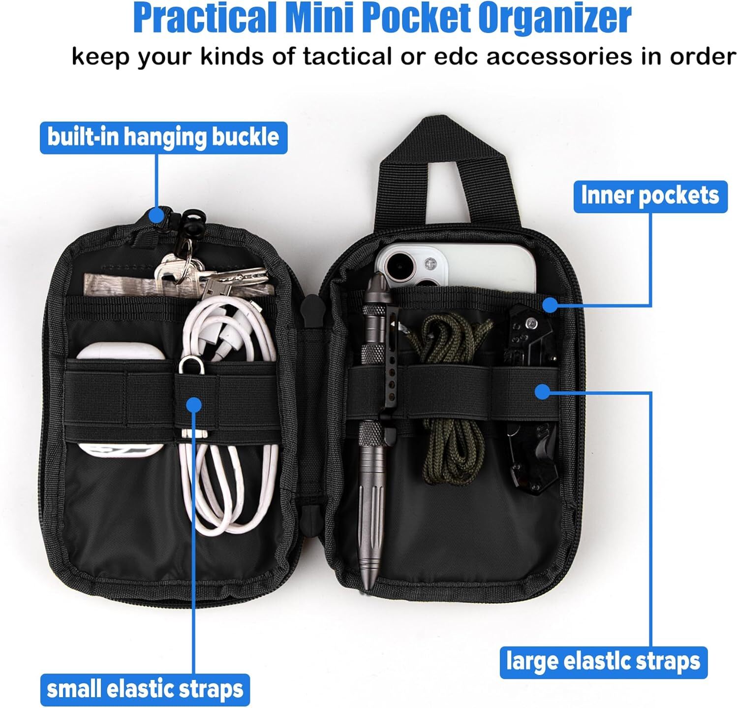 Small Tactical Molle Medical First Aid IFAK Pouch Emergency EMT EDC Trauma Bag