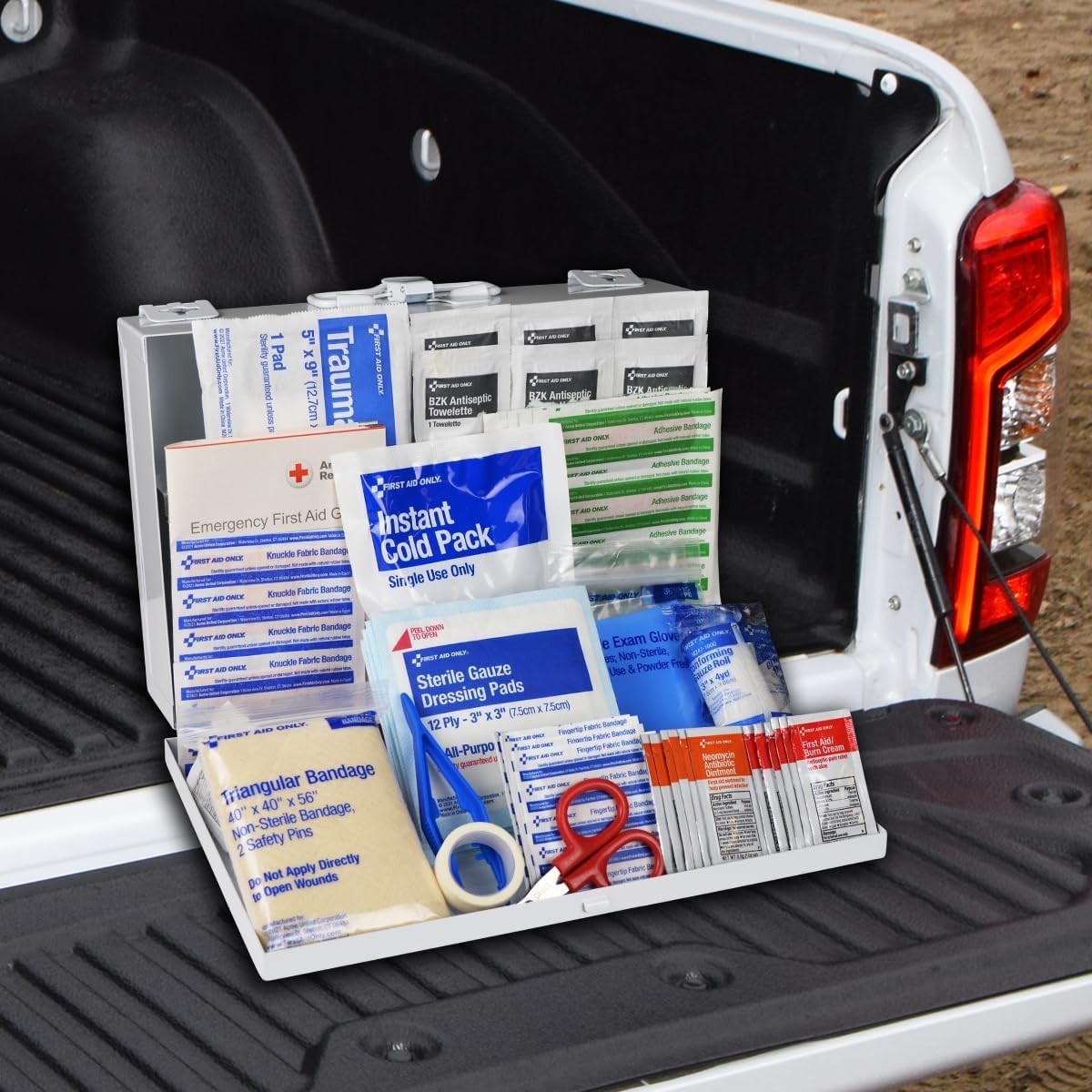 178-Piece Contractor's First Aid Kit – Ultimate Safety for Job Sites & Homes