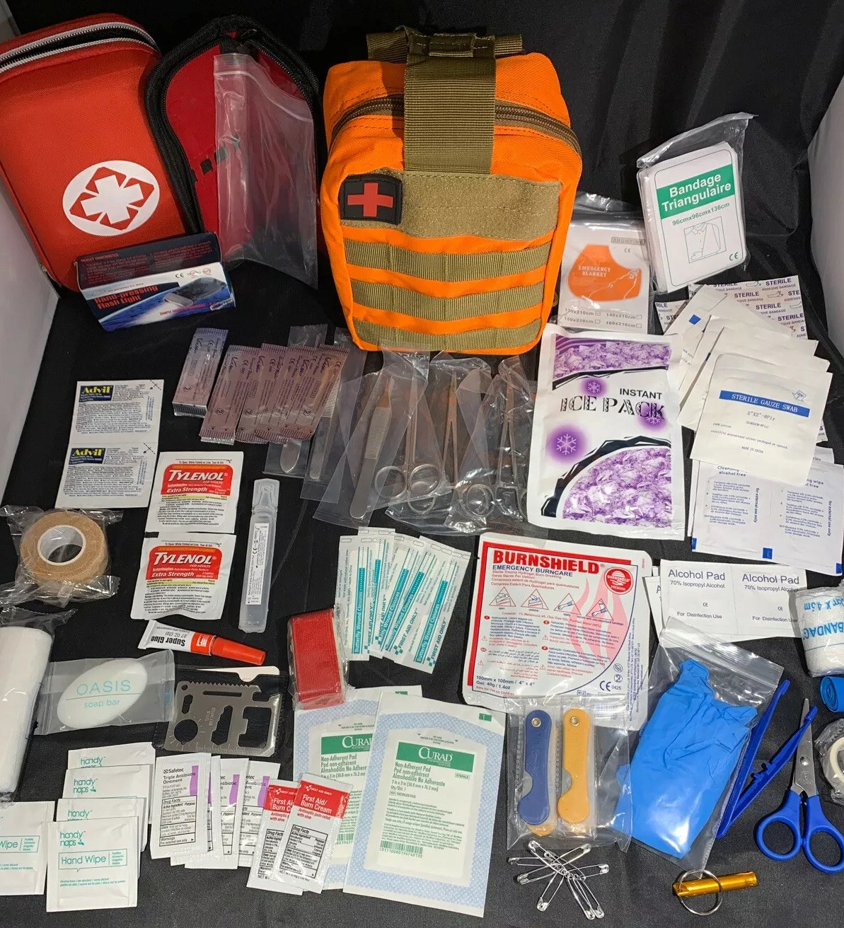 Off Grid First Aid Kit Surgery Bag Medical Molle Emergency Survival Supplies