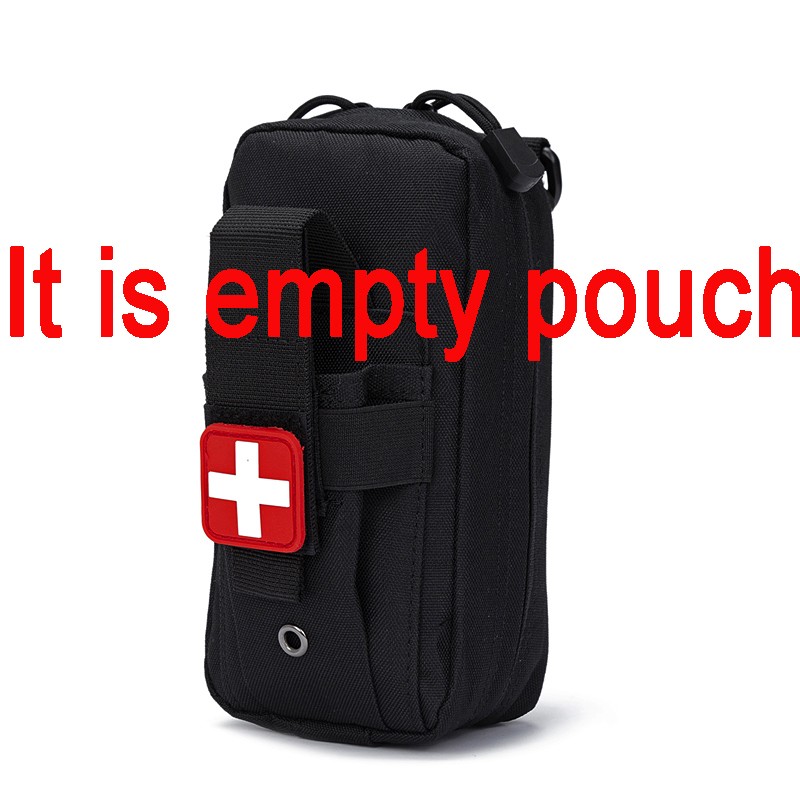 Tactical Emergency EMT Pouch Medical First Aid Kit Military EDC Molle Trauma Bag