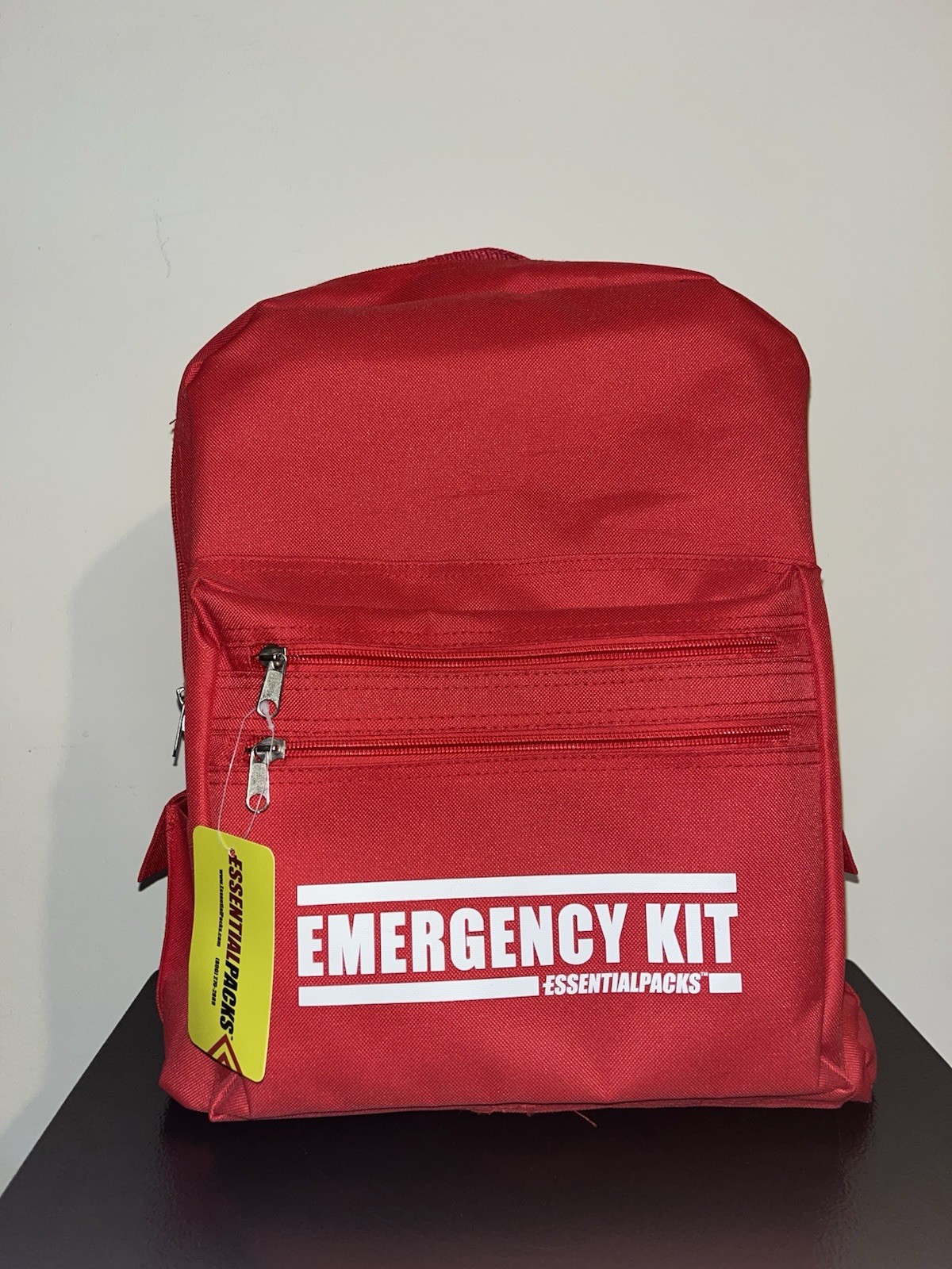 ESSENTIALPACKS Portable Emergency First Aid Backpack ONLY.