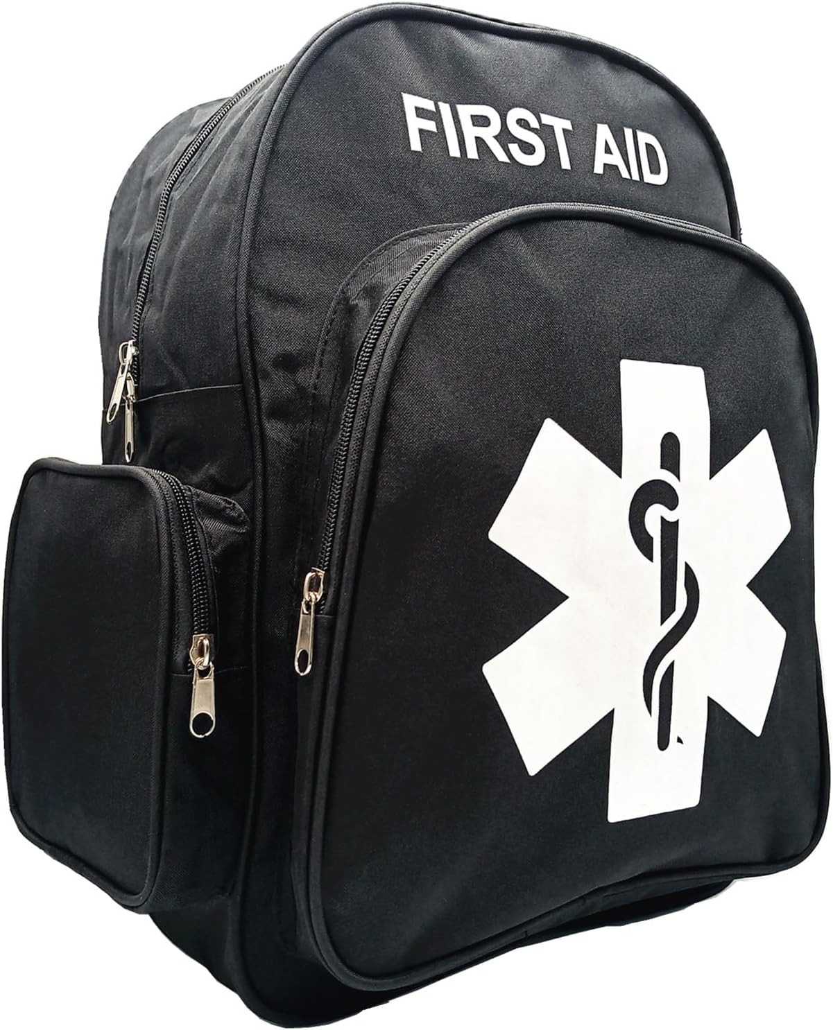 Red Emergency Backpack First Aid Bag Empty Medical First Aid Back Pack Treatment