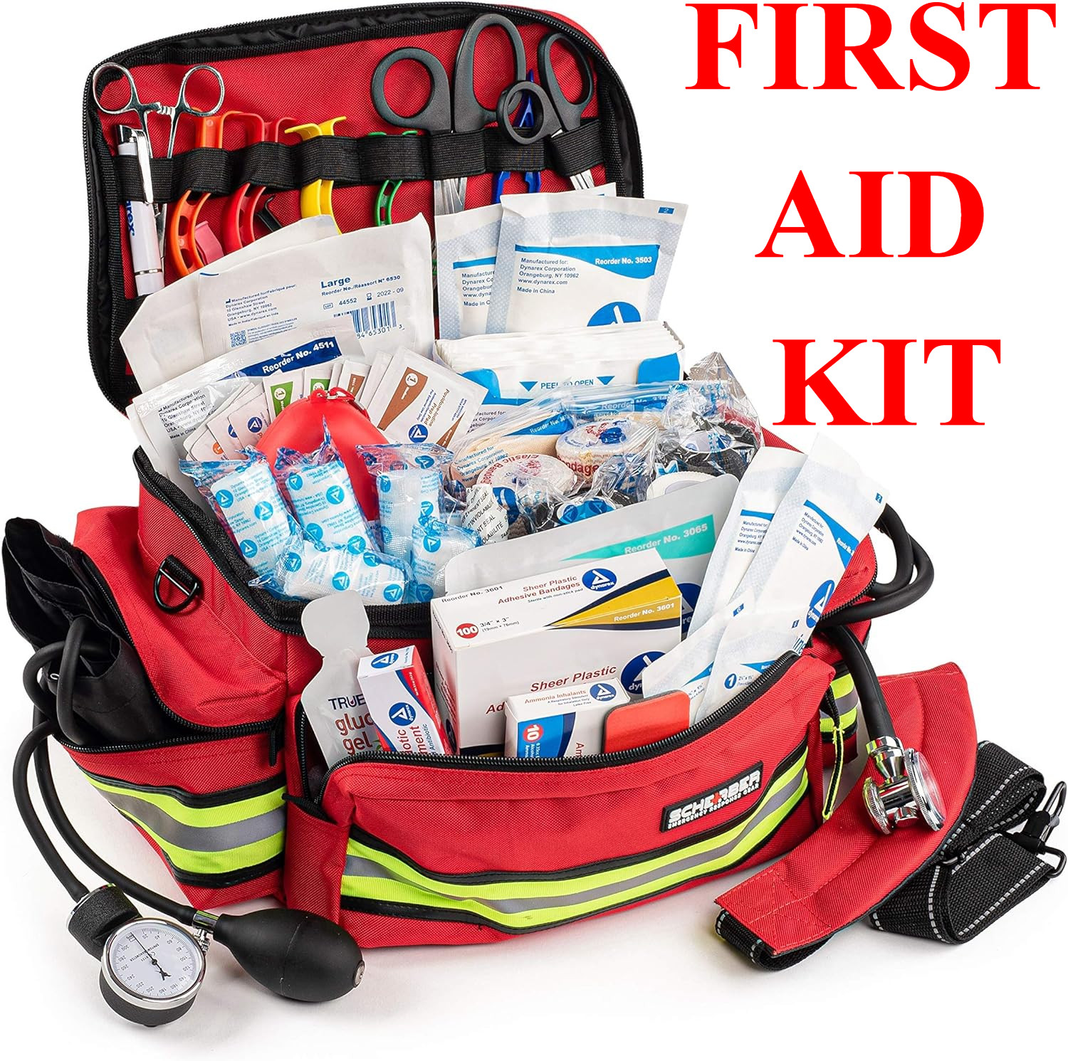 Trauma Bag Kit Large Aid First Responder Complete Stocked EMT EMS Paramedic Full