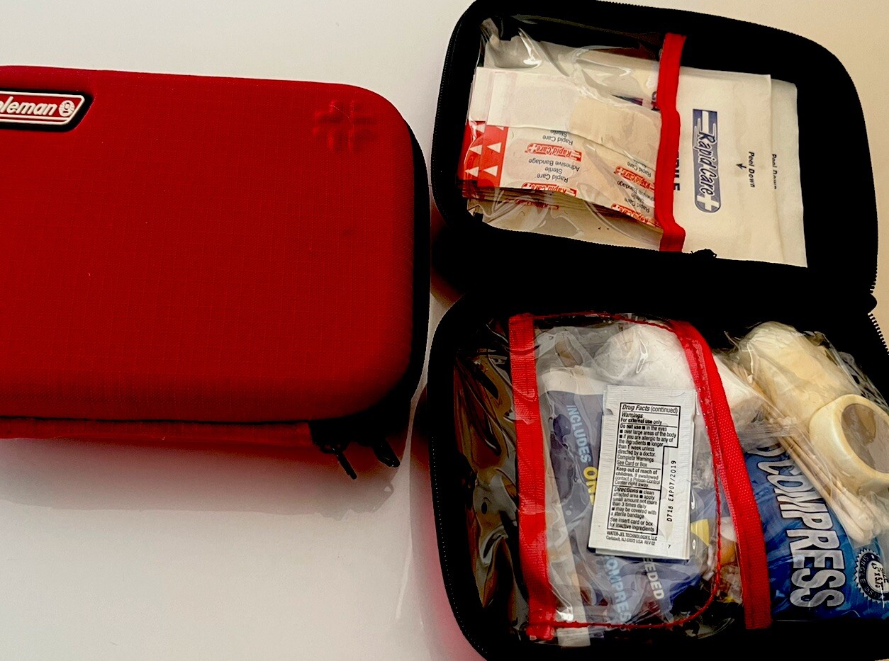 ReducedSMALL First Aid Kit Easy Access Carrying Case Purpose Emergency Survival