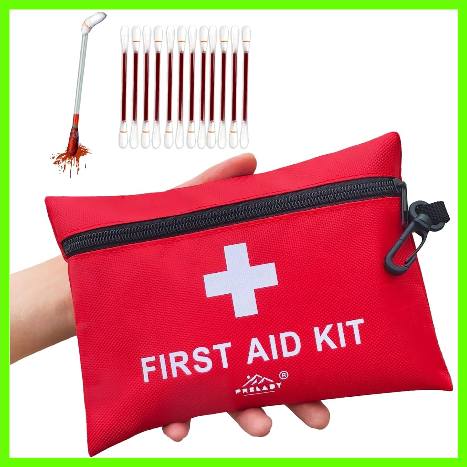 152 Piece Small First Aid Kit, Travel Size First Aid Kit TSA Approved, Mini F…