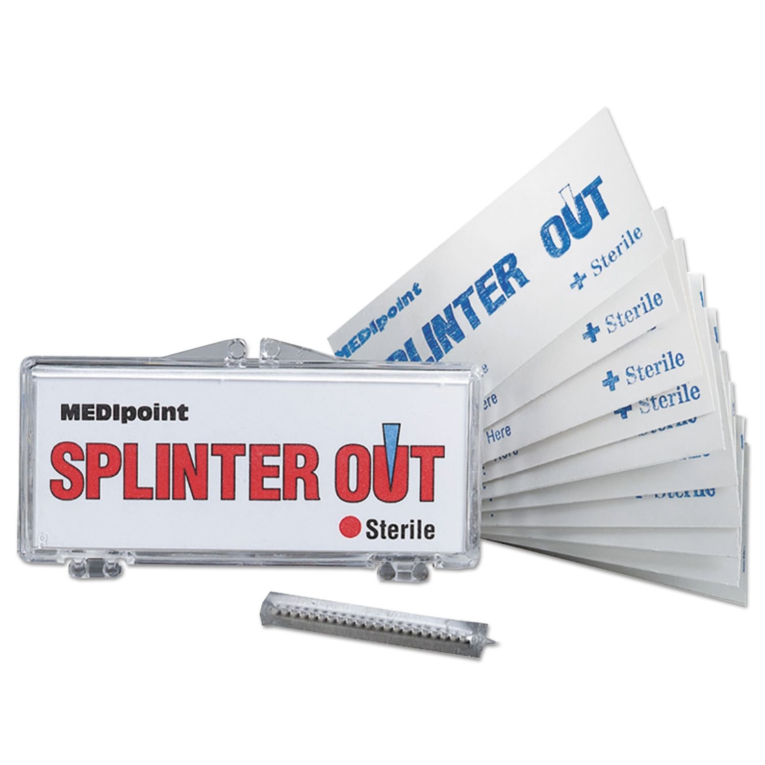 MediPoint Splinter Out, First Aid Kit Refill 10 Count (Pack of 1), 22-410