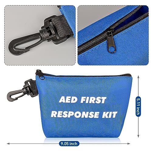 AED First Responder Kit CPR Rescue Mask Trauma Shears First Aid Emergency Bag