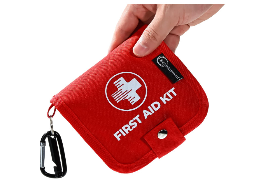 Mini First Aid Kit – 137 Piece Small Emergency Medical Kit for Home, Car……..
