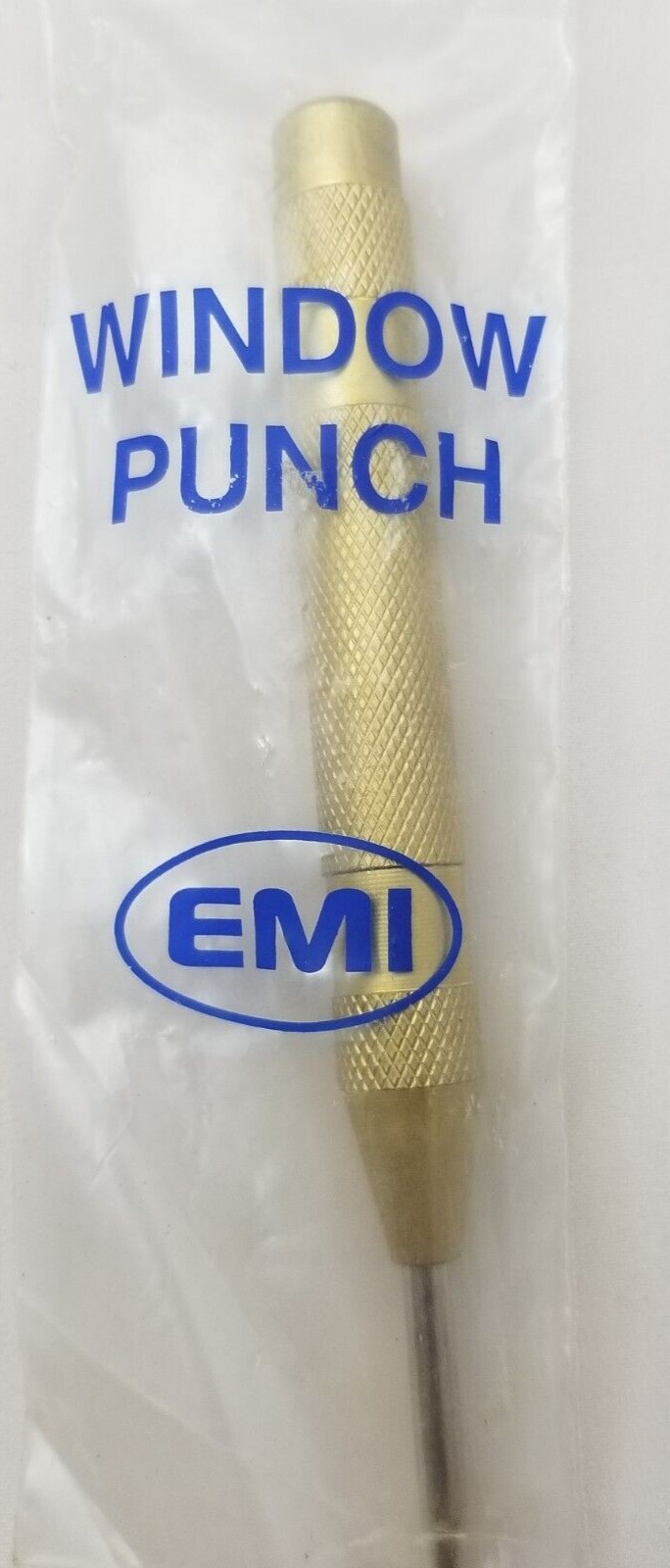Brand New EMI Window Punch: Aluminum Barrel – Emergency Vehicle Escape Tool