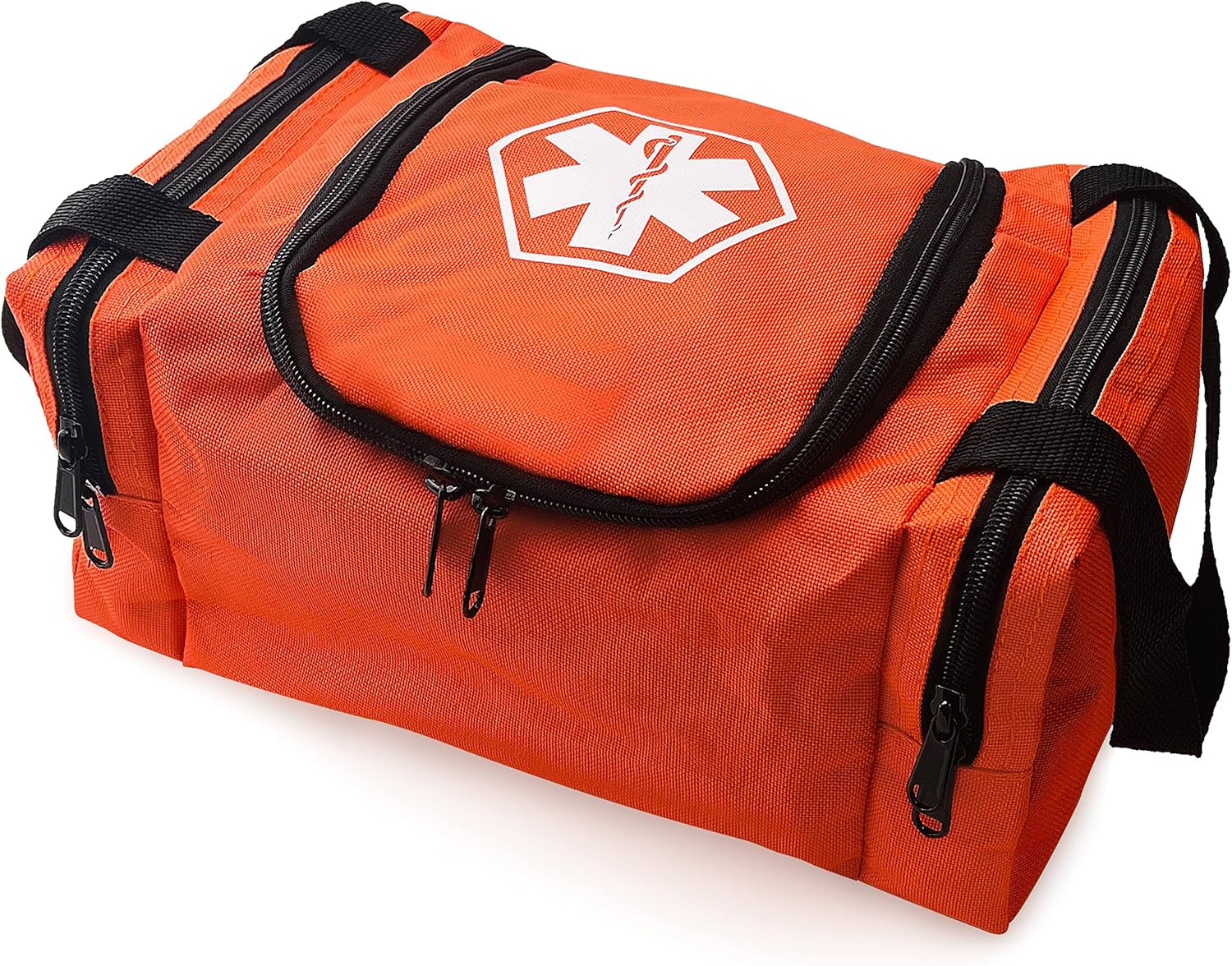 First Aid Trauma Bag EMS EMT Medical Responder Emergency Paramedics Bag – Orange