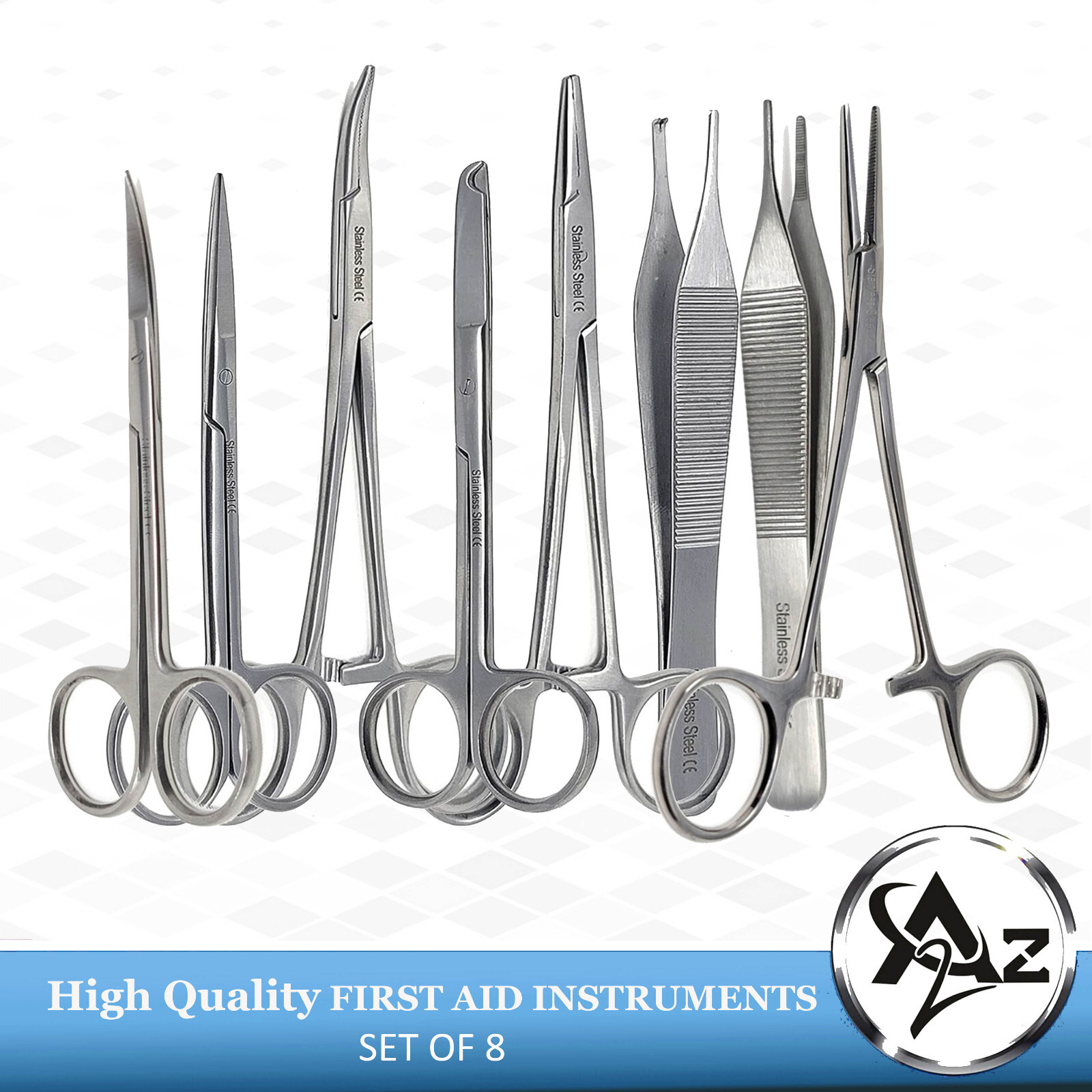 First Aid Emergency Wound Suture Surgical Laceration Repair Survival Kit Camping