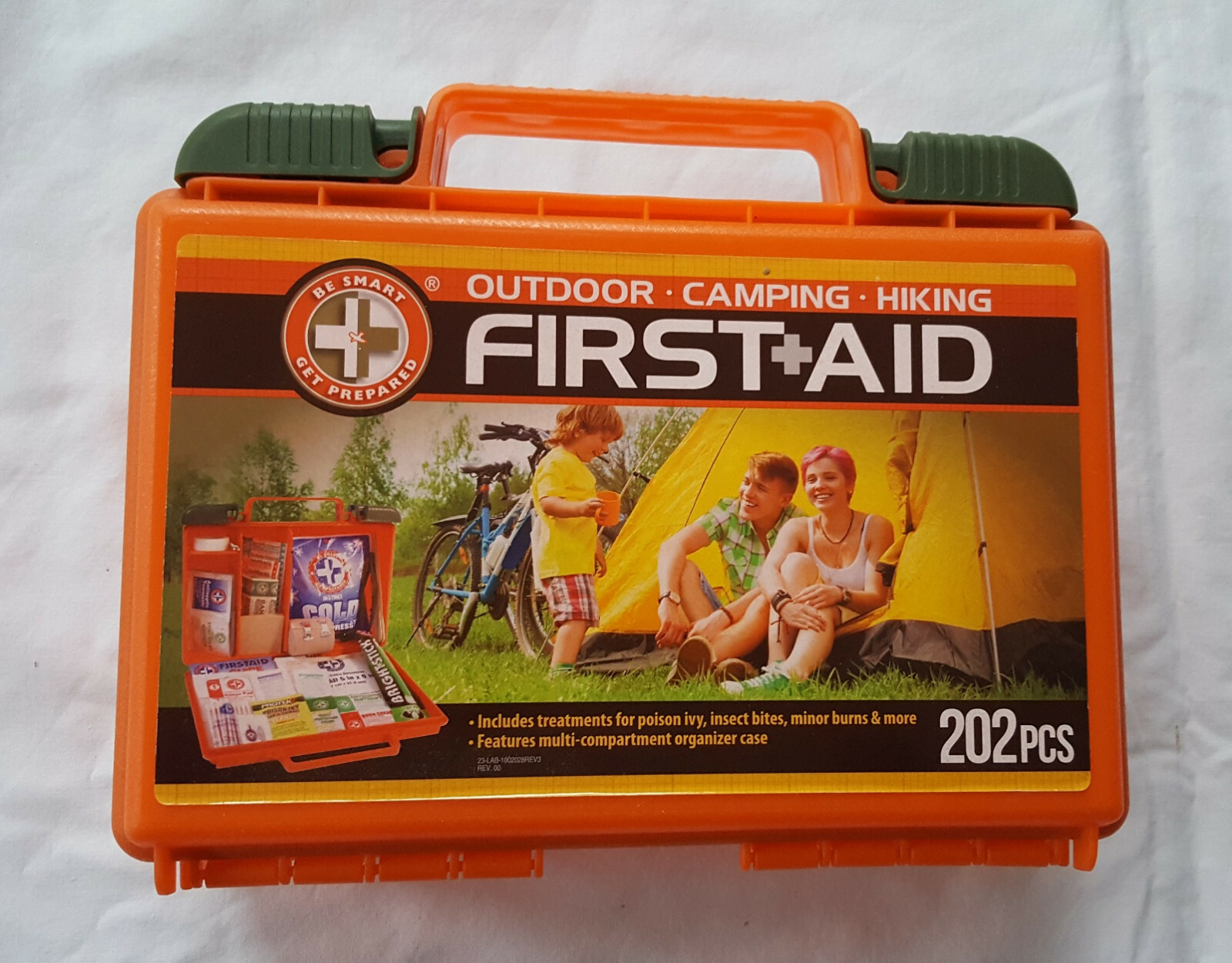 Hard Plastic First Aid Supply Case (Empty)