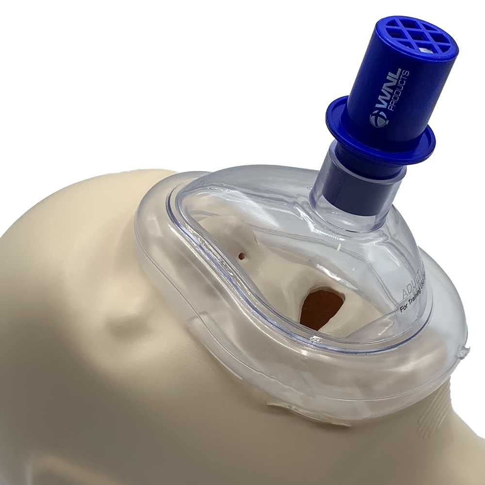 5000TMV Adult/CPR Practi-& Valve Combo Pack, 10 Training Masks and 10 Valves …