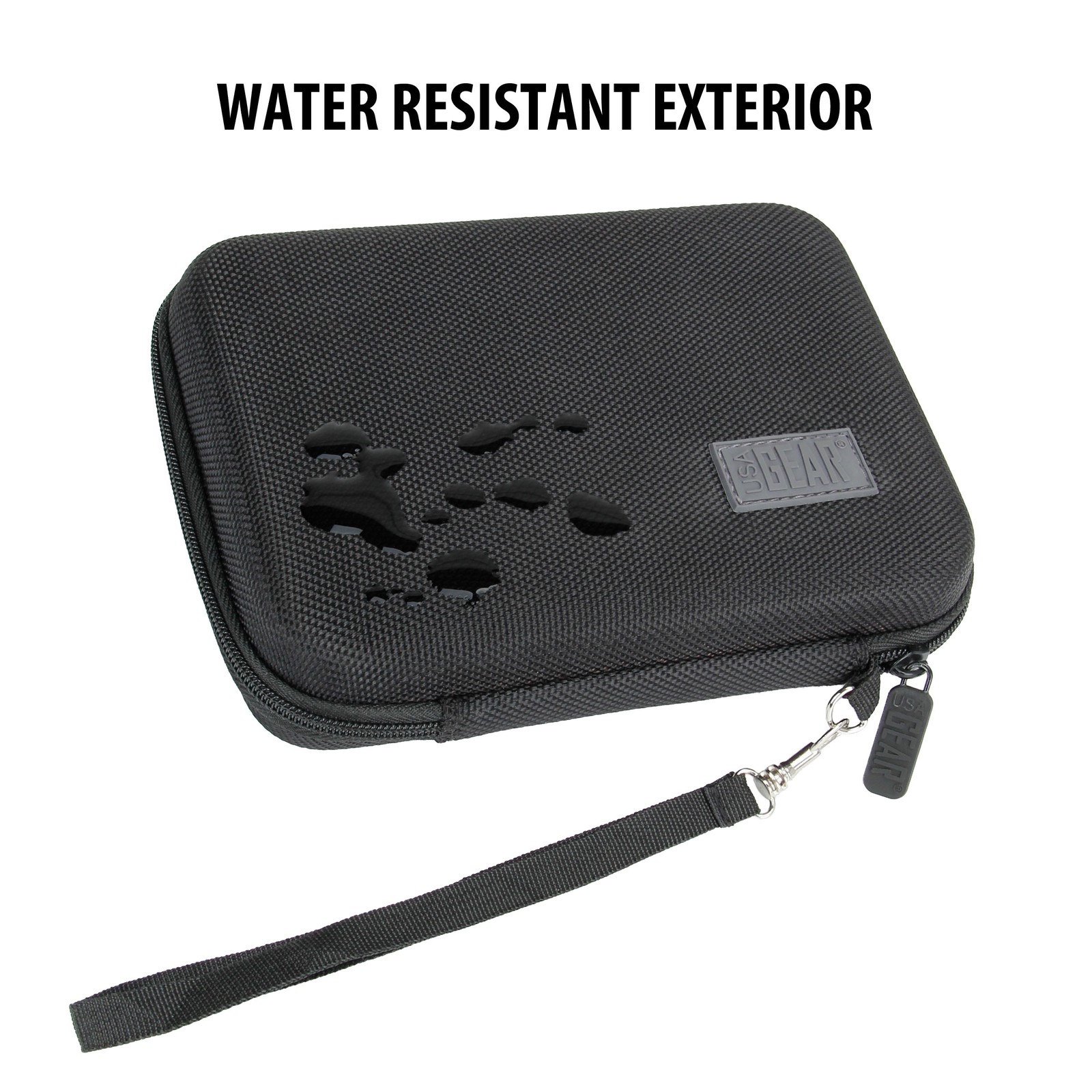 USA Gear Hard Shell EpiPen Case – Wrist Strap for Quick Access to Medications