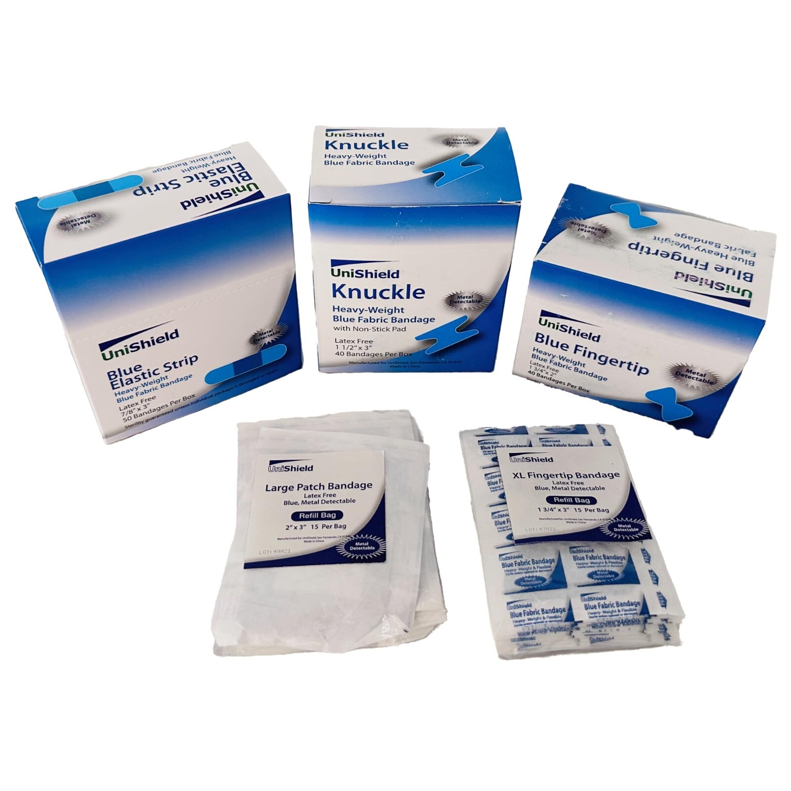 UniShield Class A 4-Shelf Cabinet, 1st Aid Large Capacity Cabinet – 1000 Pcs