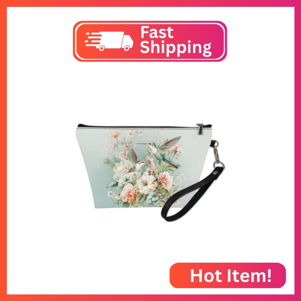 Mumeson Makeups Bag Pouch Women Girls Daily Travel Toiletry Pouch with Zipper Wr