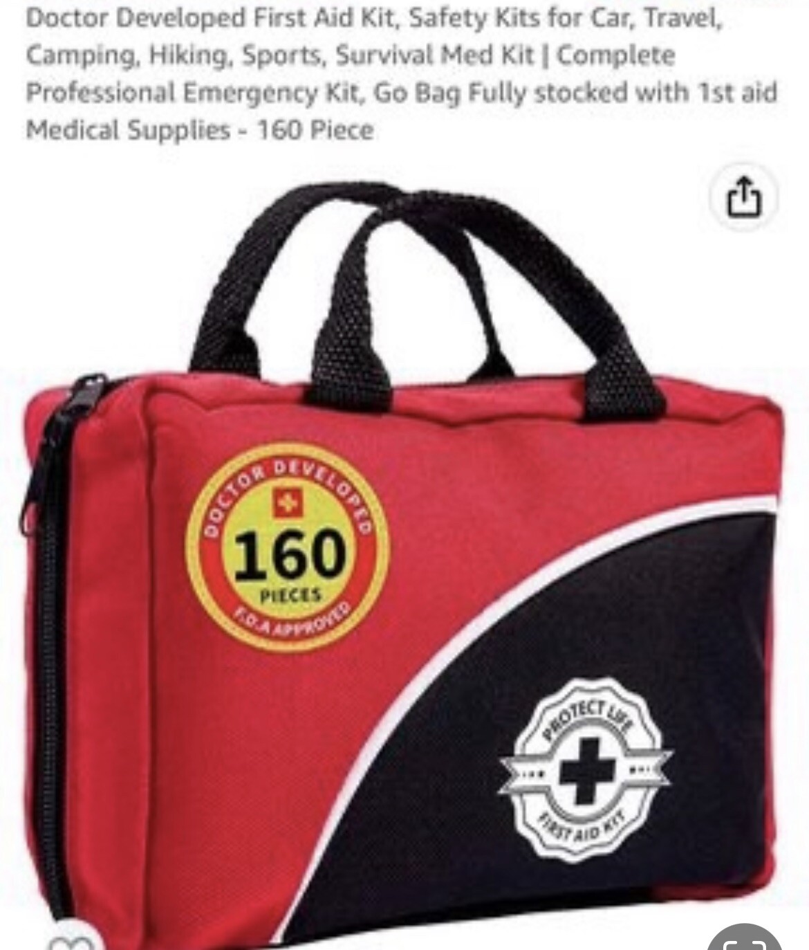 First Aid Kit . 160 Pc Doctor Developed