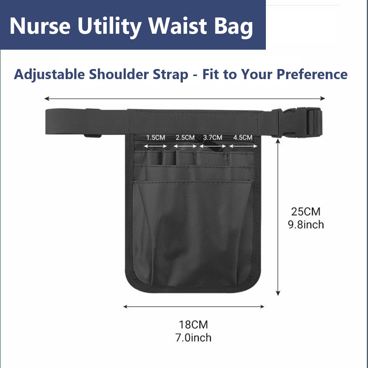 Nurse Pouch Age care Teacher VET Medical Childcare Belt Waist Pouch quick pocket