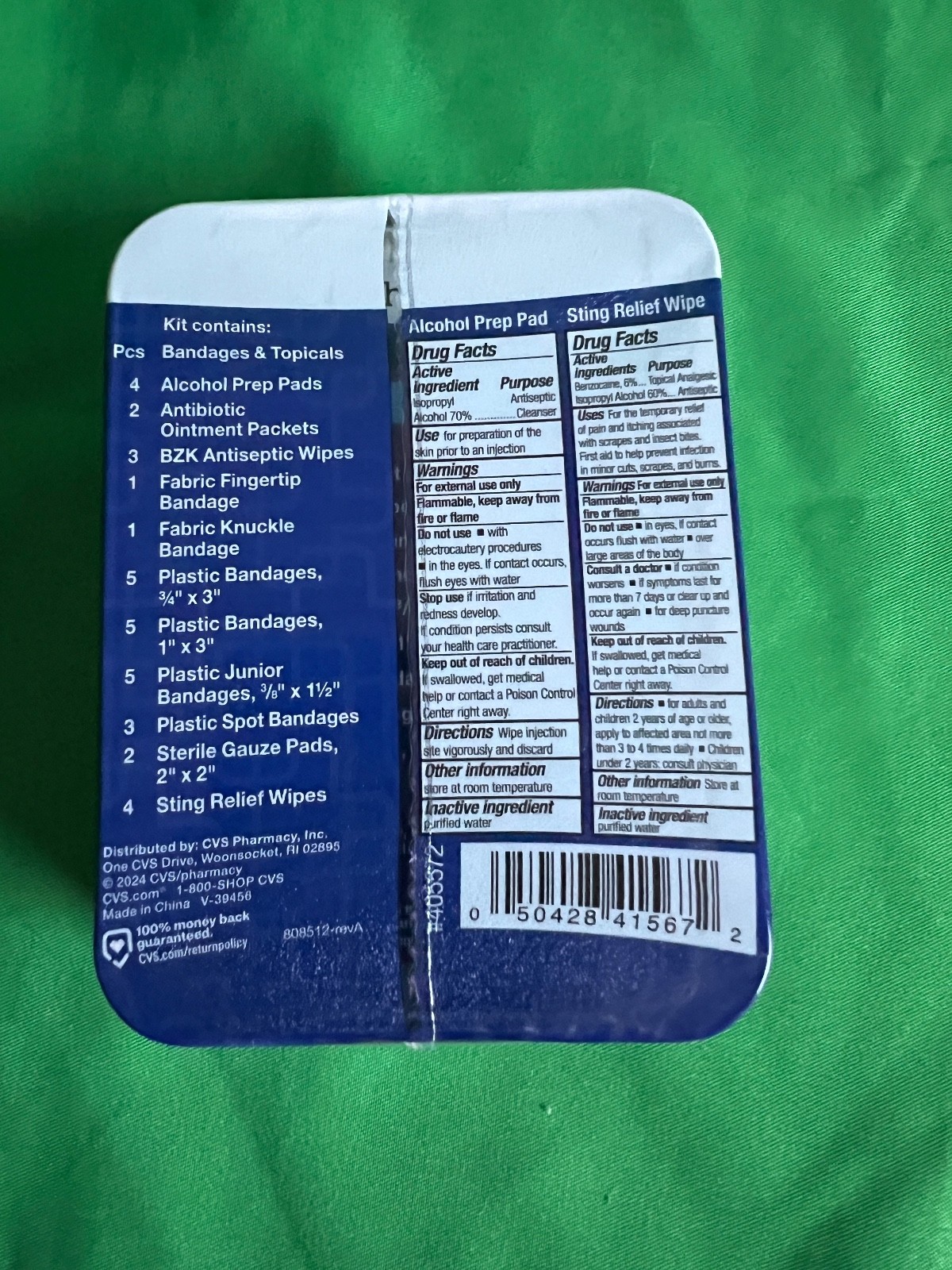 CVS ON THE GO FIRST AID KIT 35 PIECE KIT NEW