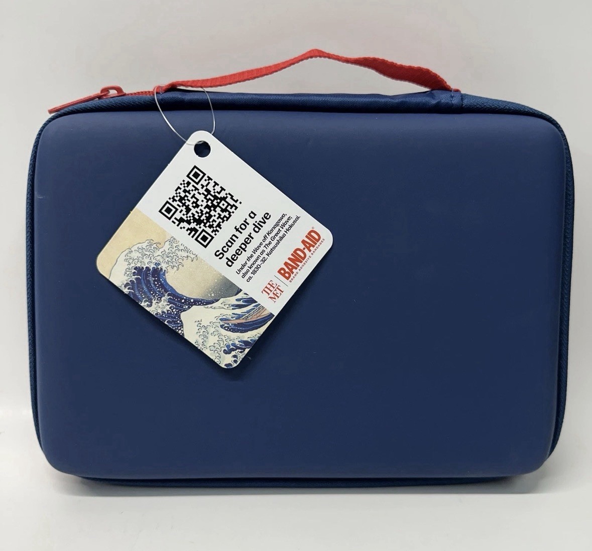 THE MET Band-Aid First Aid Kit Designer Bag, The Wave Katsushika Hokusai, Ltd Ed