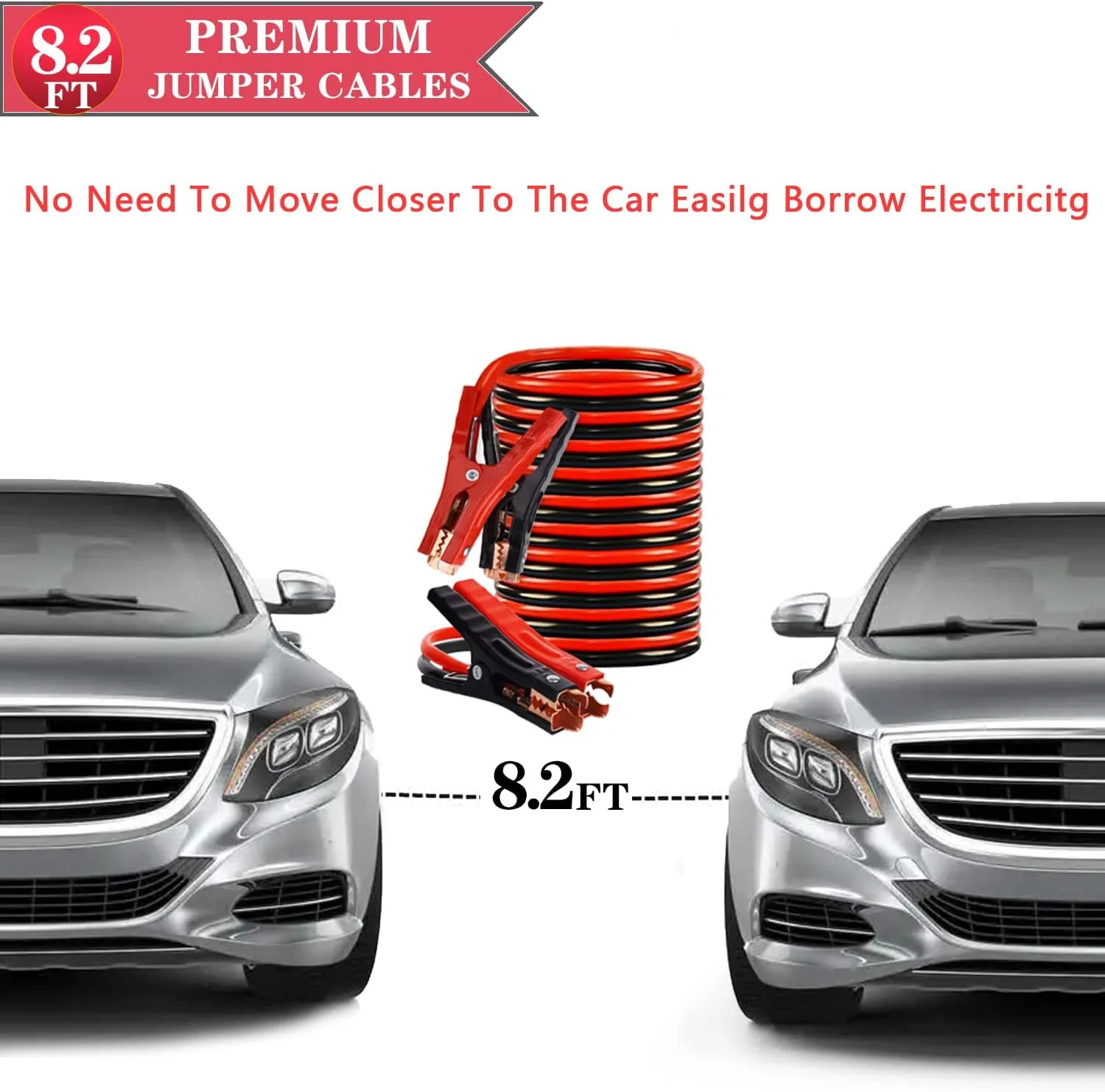 Car Emergency Kits for Vehicles with Jumper Cables Automotive Safety Kits | Road
