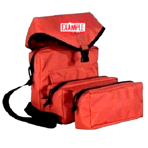ELITE FIRST AID Corpsman M3 Medic Bag STOCKED Trauma Kit Military Survival RED