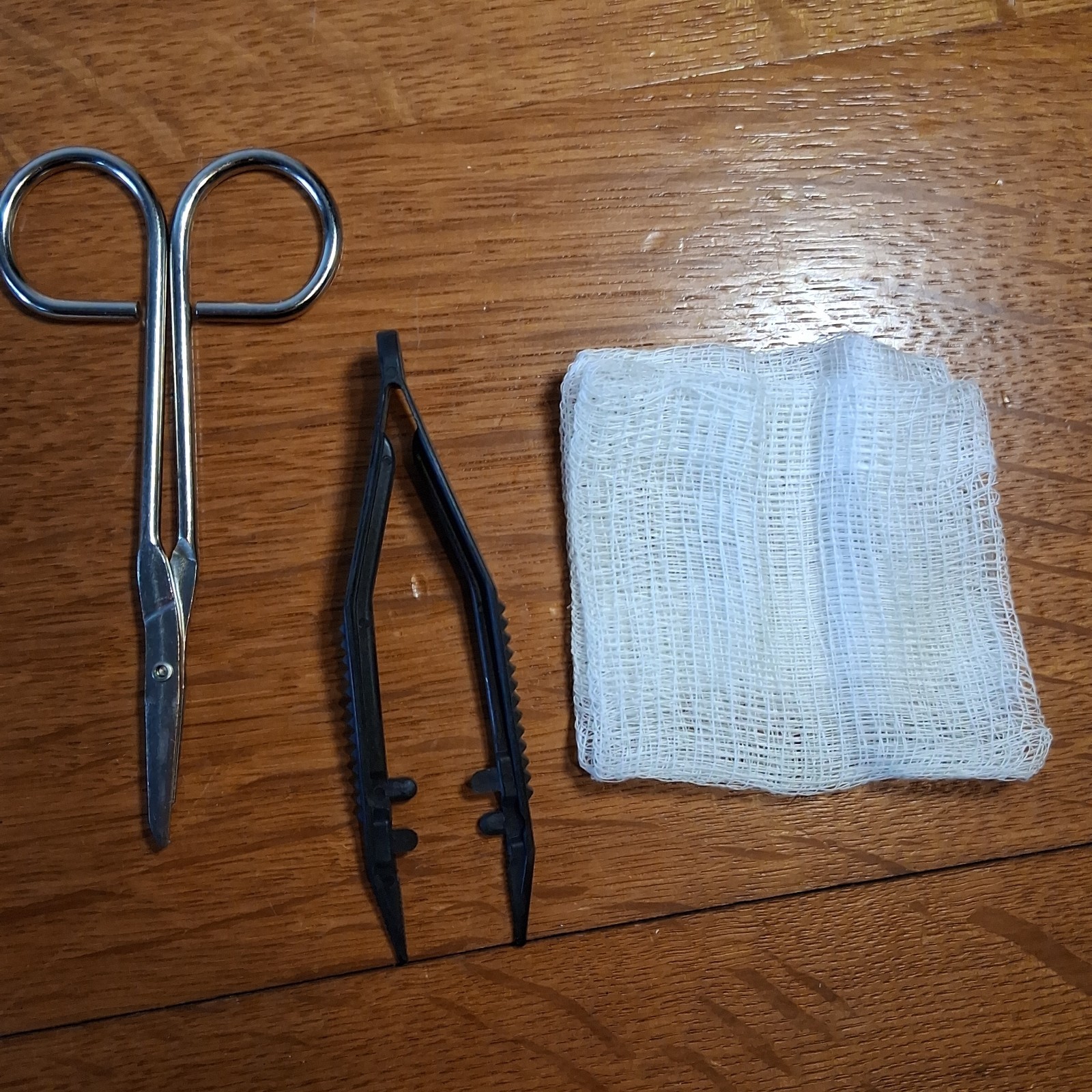 3 Suture Removal Kits, Curity Littauer Scissors, Forceps, Gauze Sponge, Sterile
