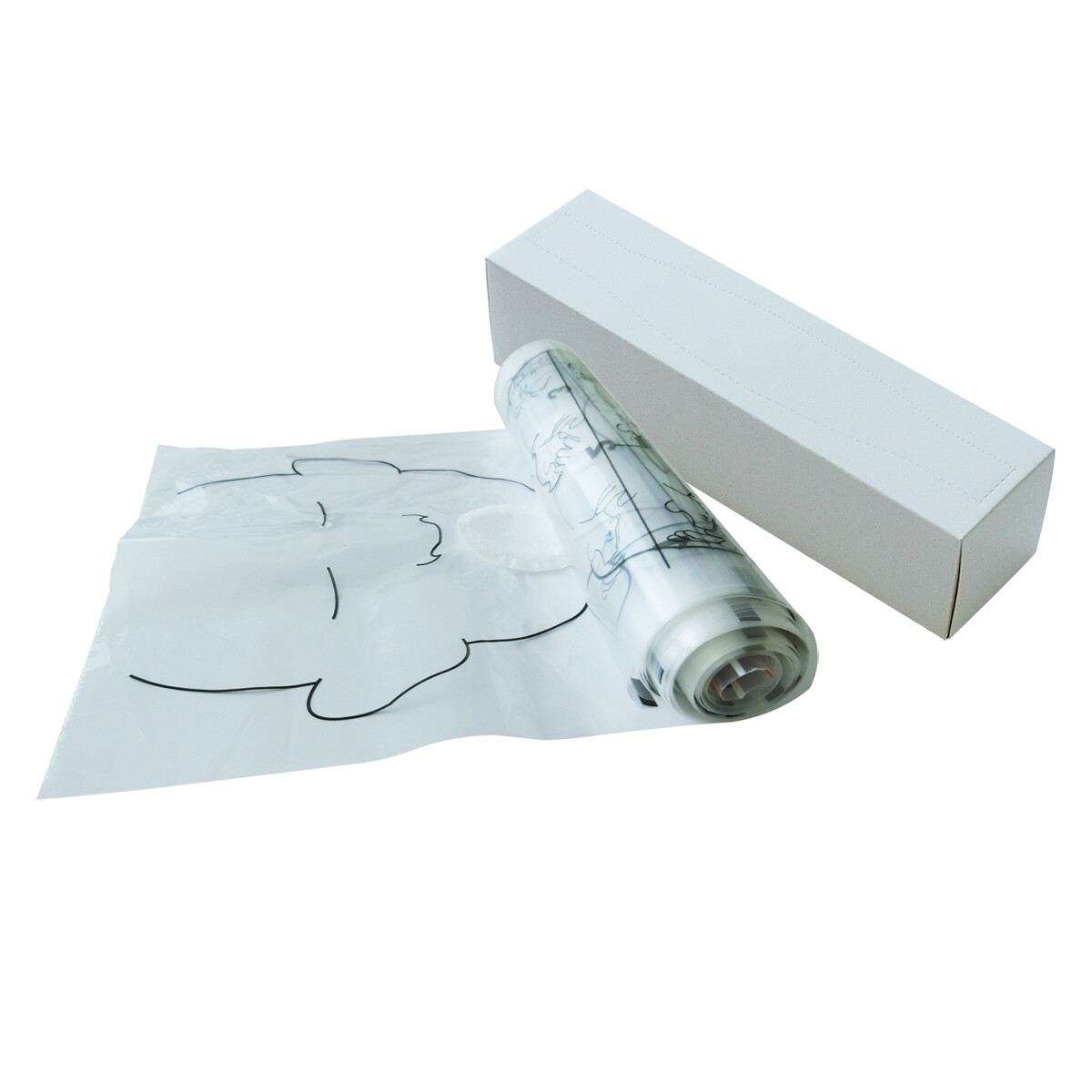 200Rolls36pcs/Roll CPR First aid Face Shield One-Way-Valeve For CPR/AED Training