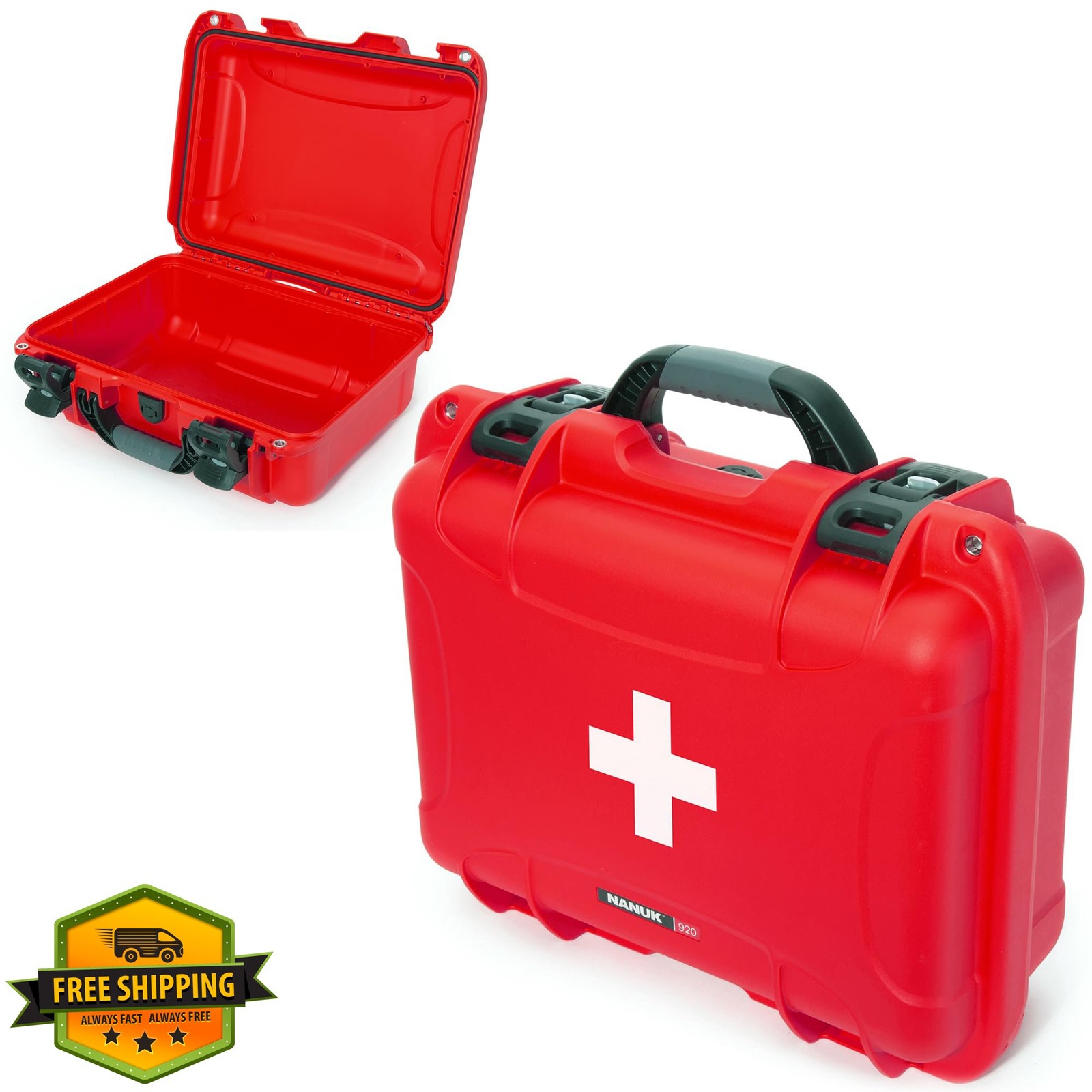 NANUK 920 Waterproof First Aid Box Empty – Durable, Medical First Aid Organiz…