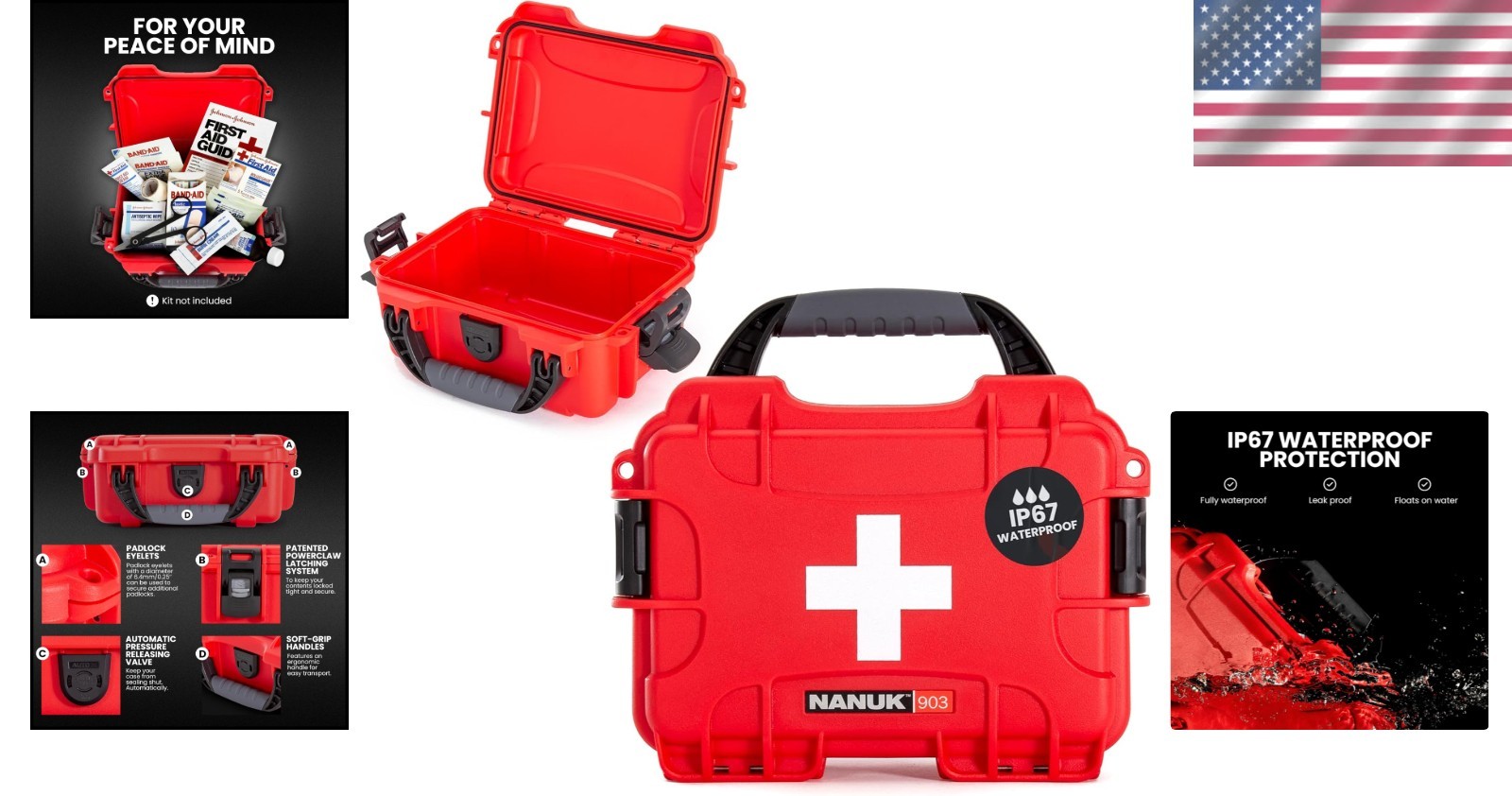 903 Medical Supply Case – Lightweight, Durable, and Emergency-Ready Organizer