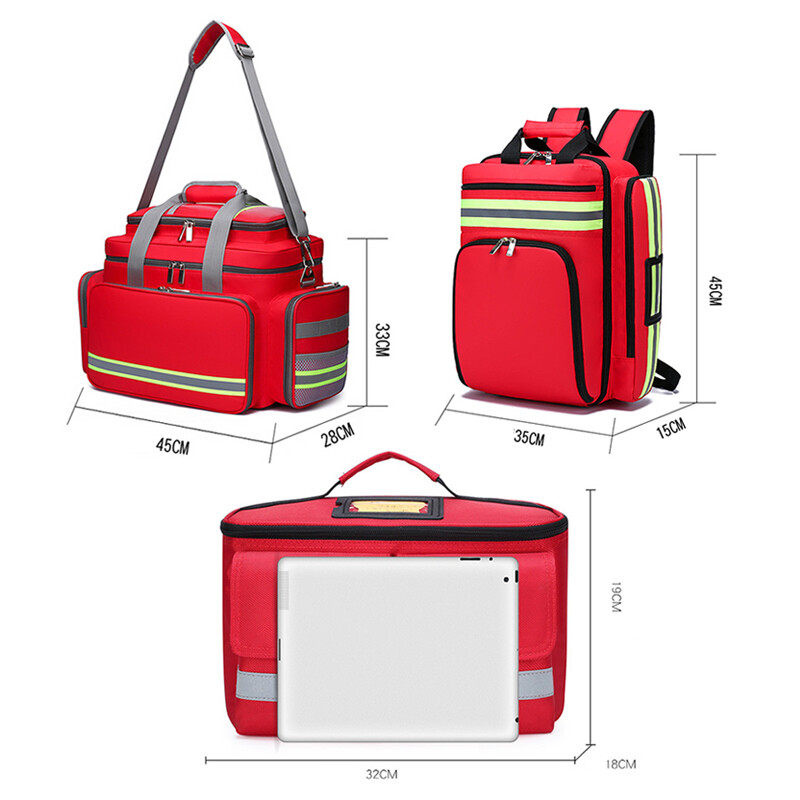 First Aid Medical Kits Emergency Rescue Backpacks Large Capacity Storage Outdoor