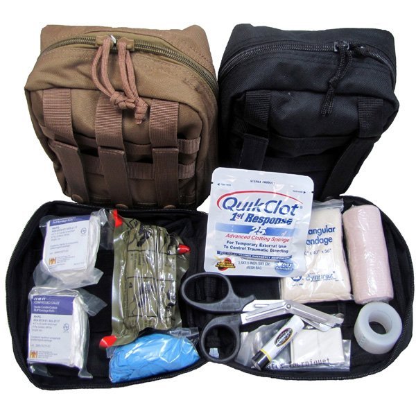Military IFAK "Individual First Aid Kit" w/ Quikclot – SWAT TQ