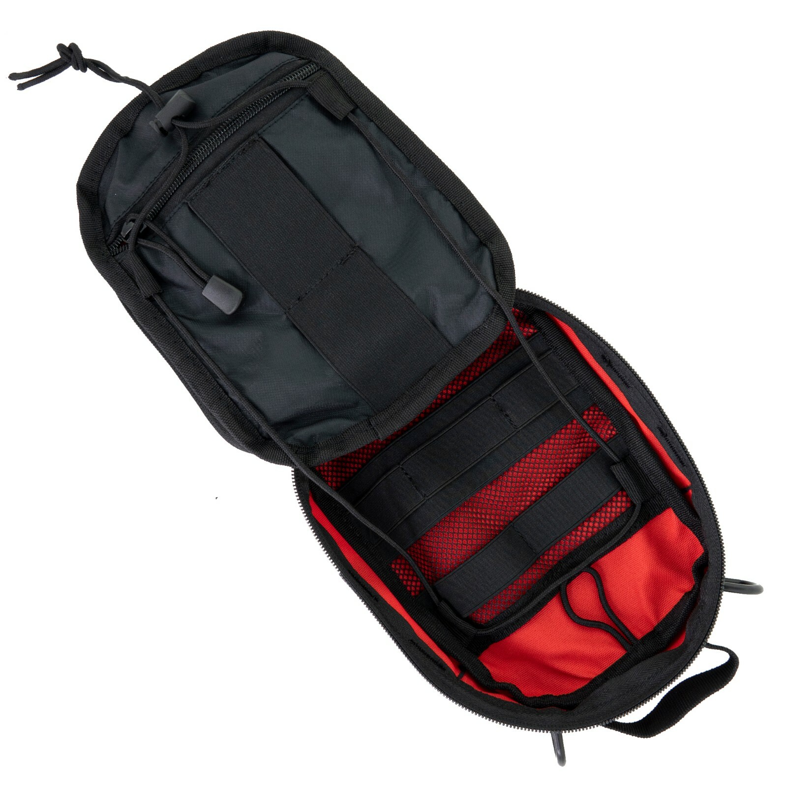 LINE2design First Aid (Ifak) Molle Pouch – Emergency Medical Trauma Bag – Red