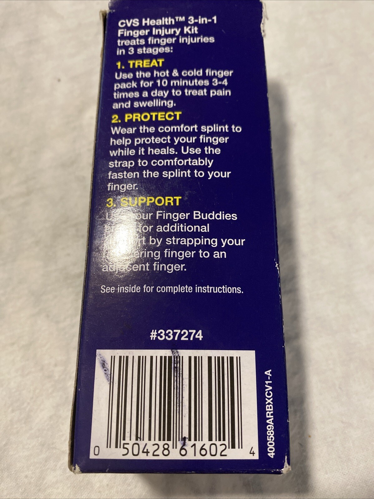 CVS Health Finger Injury Kit/new