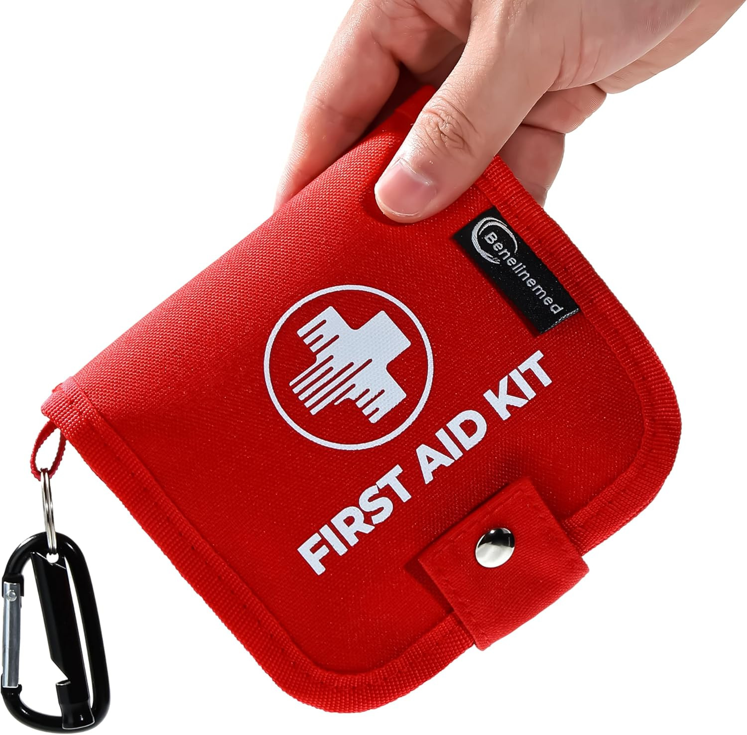 Mini First Aid Kit – 137 Piece Small Emergency Medical Kit for Home, Car, Travel