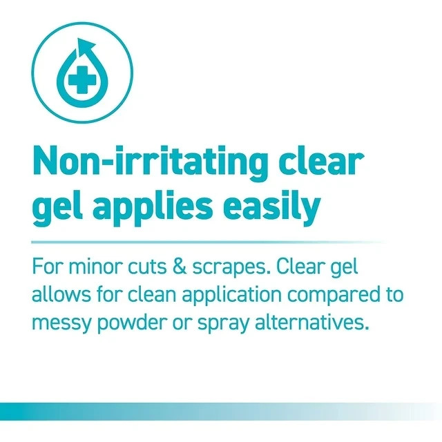 Rapid-Seal Antibacterial First Aid Wound Gel, Stops Bleeding in Seconds