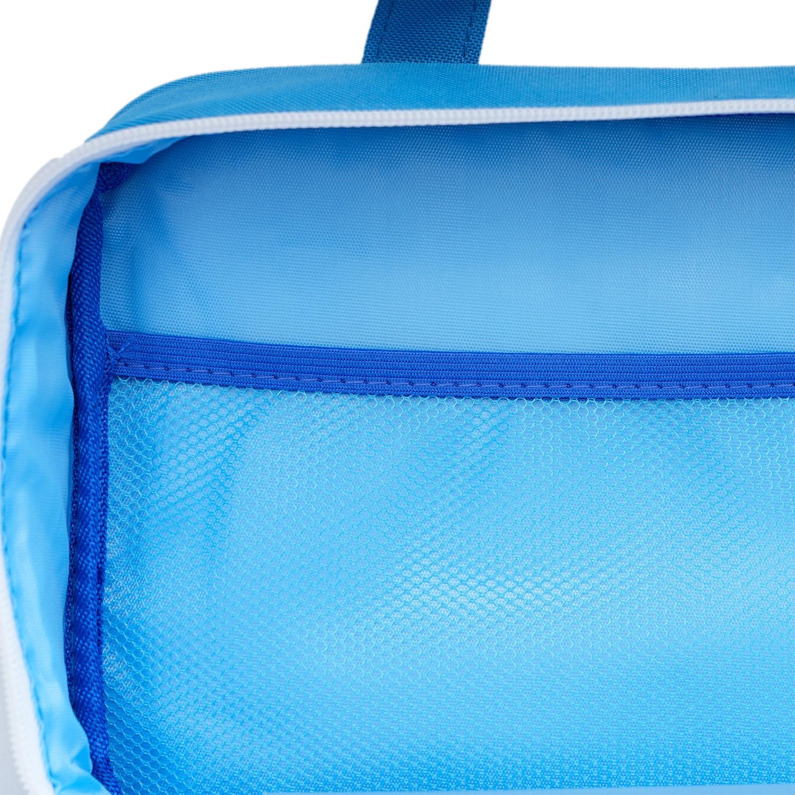TOPASION Compact Empty First Aid Kit Bag Emergency 9.5" x 6.7" x 3.5", Blue