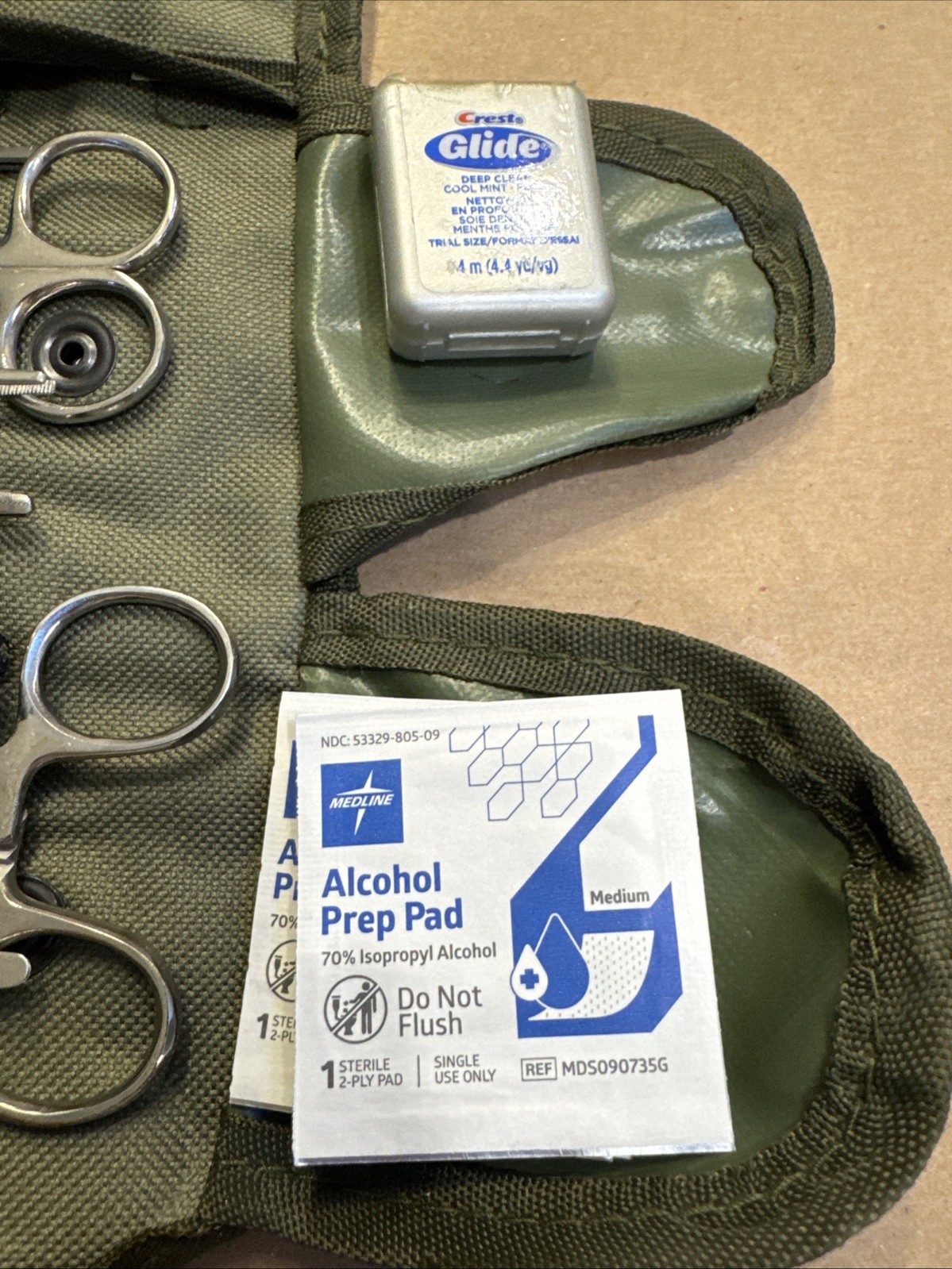 Elite First Aid Minor Field Surgical Kit 9 Instruments Light Blades In Case. G2