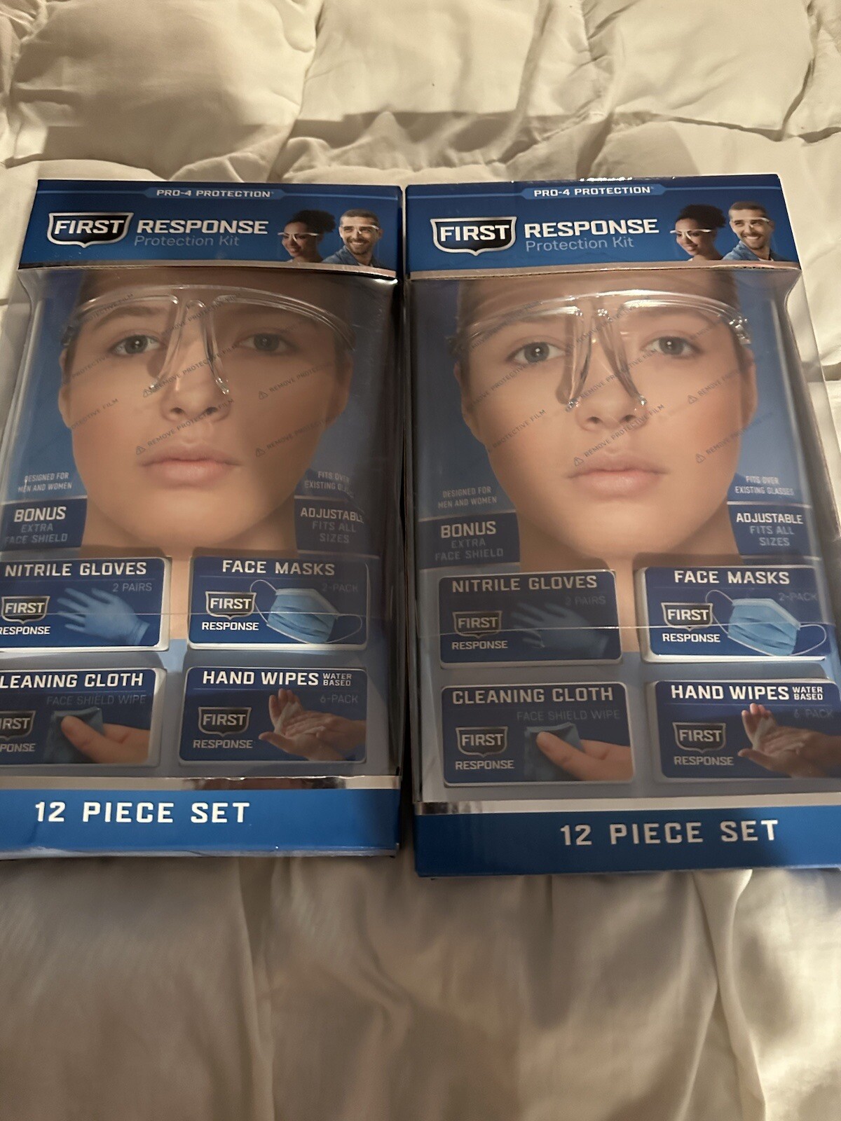 First Response 12 Piece Protection Kit By Pro 4 Protection.. 2 Brand New Kits