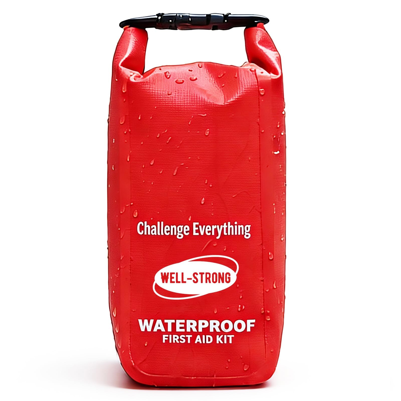 WELL-STRONG Waterproof First Aid Kit Roll Boat Emergency Kit with Waterproof Con