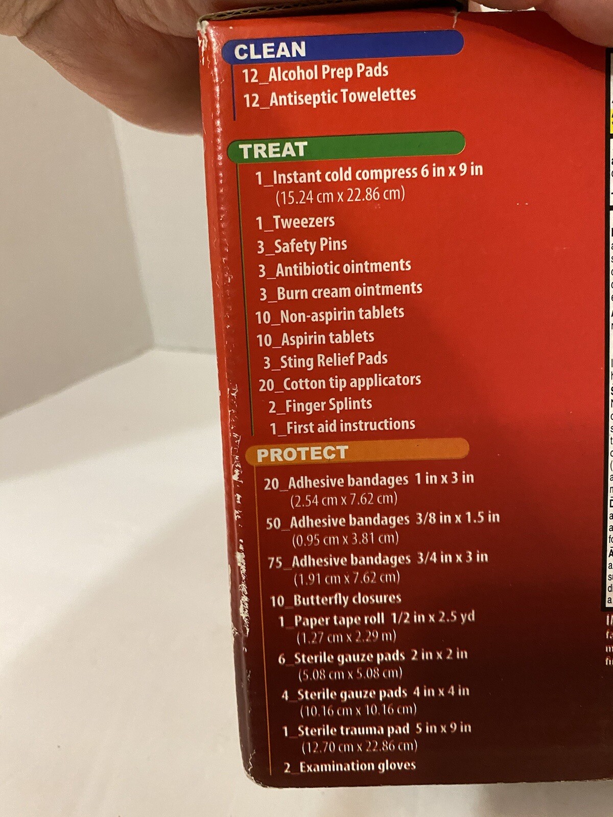 Be Smart Get Prepared First Aid Kit 250 Pieces for Home Outdoors Travel NIB