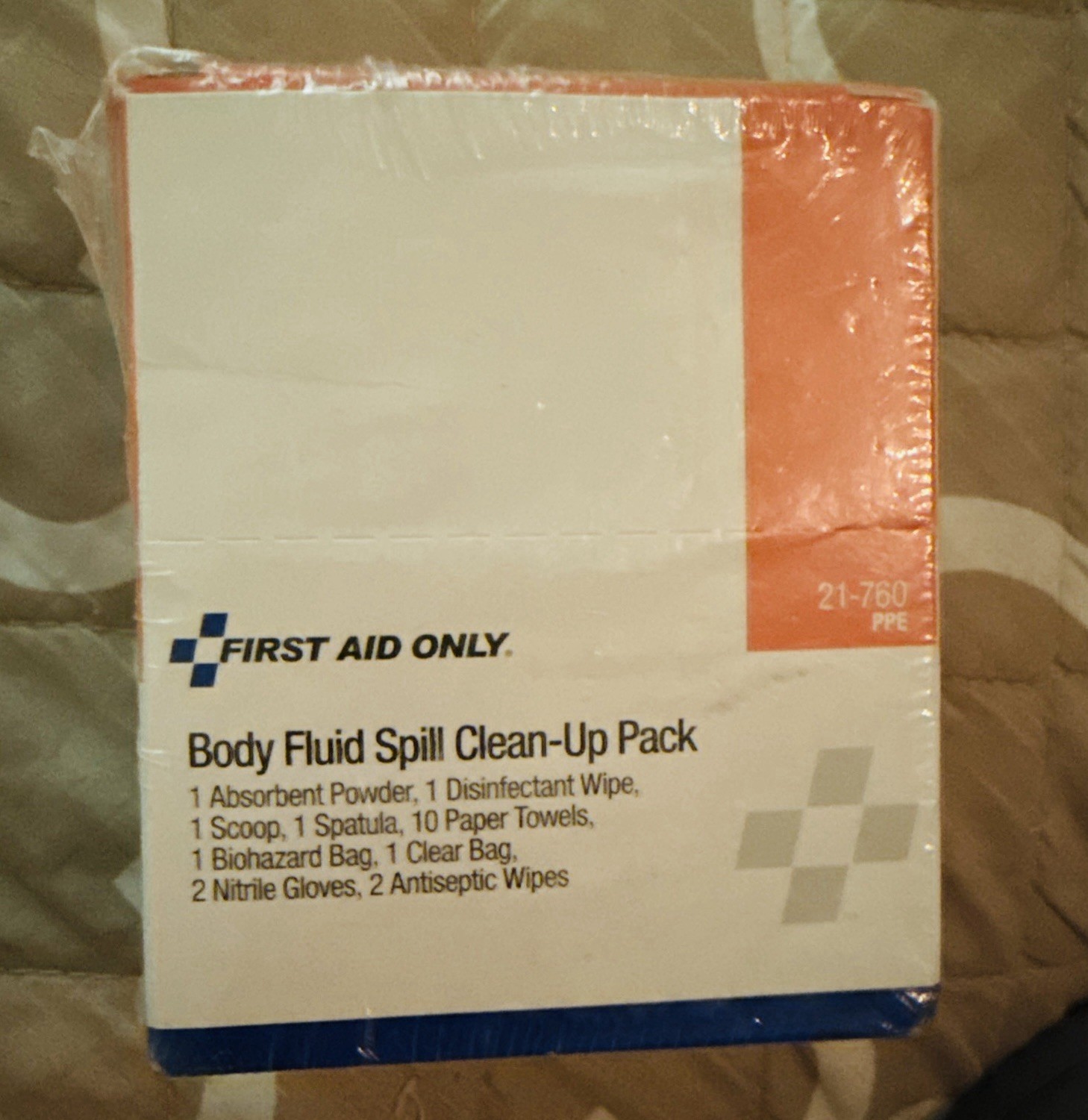 FIRST AID Body Fluid Spill Clean-Up Pack Exp. 9/30/2025